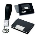2 Piece Gift Set - Leather Card Case/ Leather Key Ring